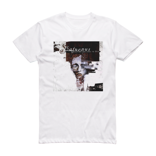 Saturnus Veronika Decides To Die Album Cover T-Shirt White