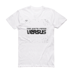The White Panda Versus Album Cover T-Shirt White