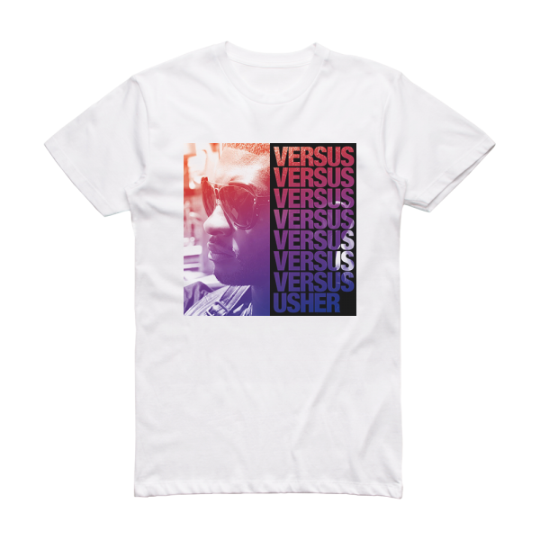 Usher Versus Album Cover T-Shirt White