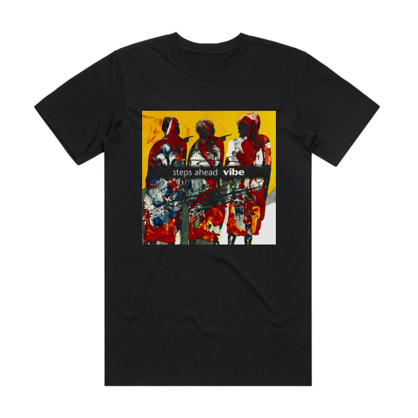 Steps Ahead Vibe Album Cover T-Shirt Black