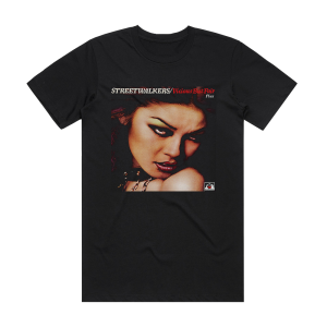 Streetwalkers Vicious But Fair Plus Album Cover T-Shirt Black