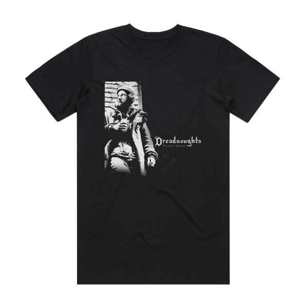 The Dreadnoughts Victory Square Album Cover T-Shirt Black