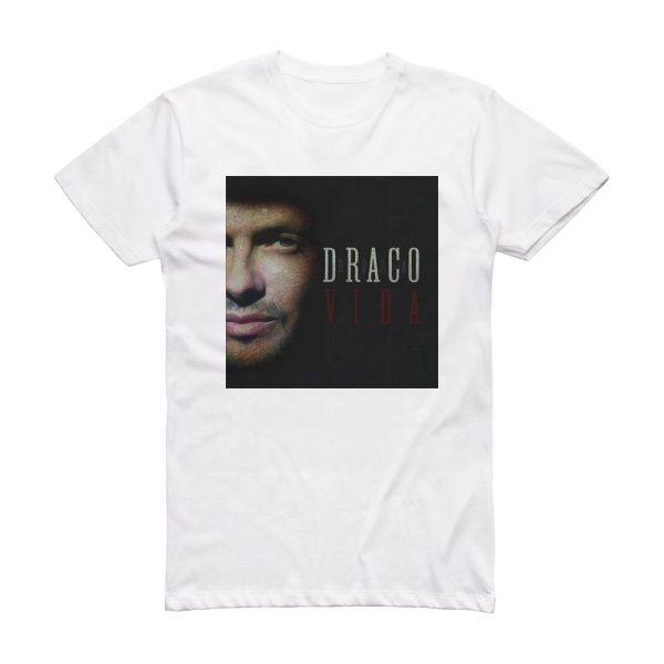 Robi Draco Rosa Vida Album Cover T-Shirt White