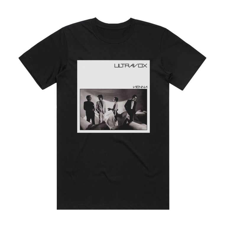 Ultravox Vienna Album Cover T-Shirt Black – ALBUM COVER T-SHIRTS