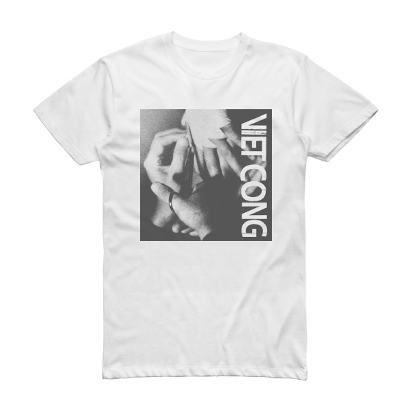 Viet Cong Viet Cong Album Cover T-Shirt White