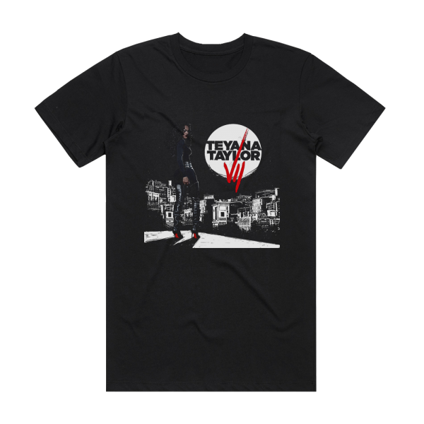 Teyana Taylor Vii Album Cover T-Shirt Black