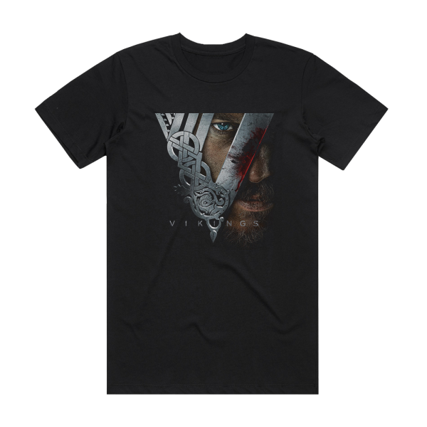 Trevor Morris Vikings Album Cover T-Shirt Black