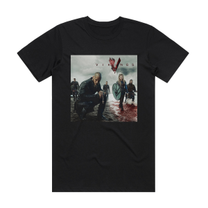 Trevor Morris Vikings Season 3 Album Cover T-Shirt Black