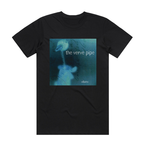 The Verve Pipe Villains Album Cover T-Shirt Black