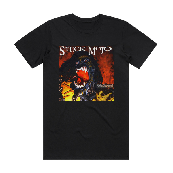 Stuck Mojo Violated Album Cover T-Shirt Black