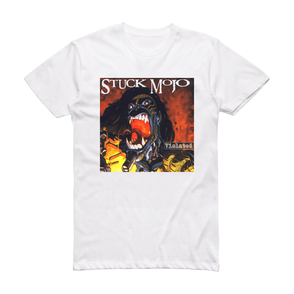 Stuck Mojo Violated Album Cover T-Shirt White