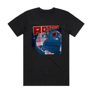 RotFront Visafree Album Cover T-Shirt Black