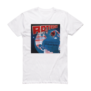 RotFront Visafree Album Cover T-Shirt White