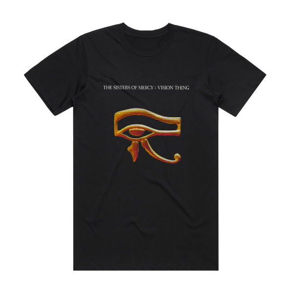 The Sisters of Mercy Vision Thing 1 Album Cover T-Shirt Black