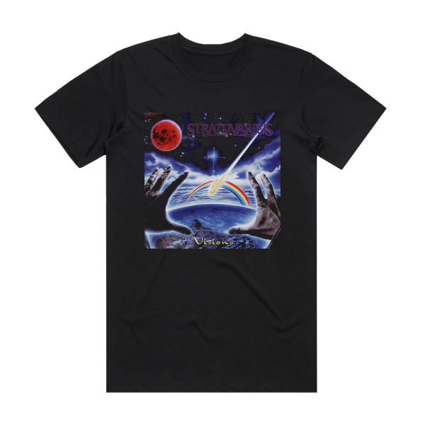 Stratovarius Visions Album Cover T-Shirt Black