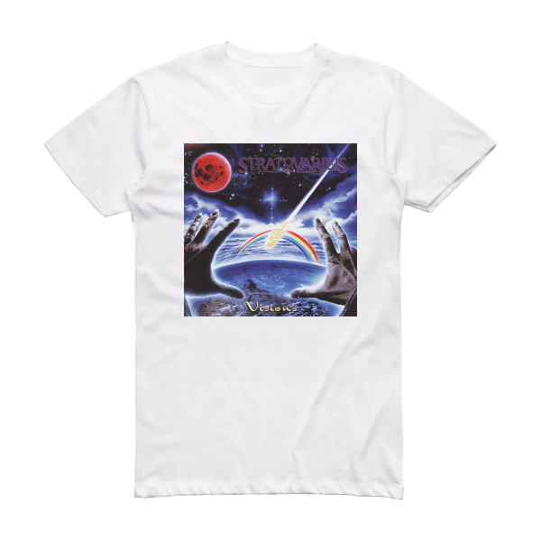 Stratovarius Visions Album Cover T-Shirt White