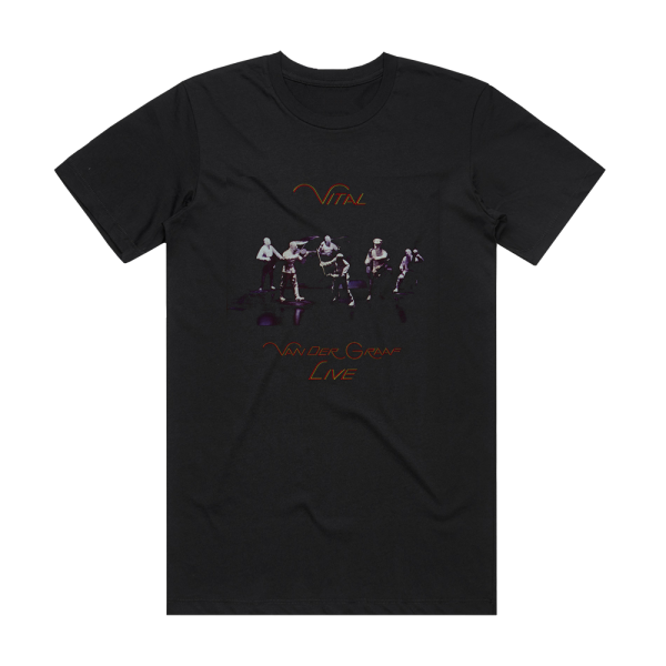 Van der Graaf Vital Album Cover T-Shirt Black