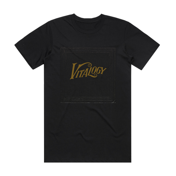 Pearl Jam Vitalogy Album Cover T-Shirt Black