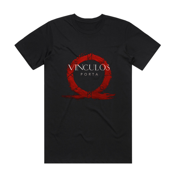 Porta Vnculos Album Cover T-Shirt Black