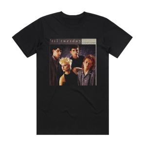 Til Tuesday Voices Carry 1 Album Cover T-Shirt Black