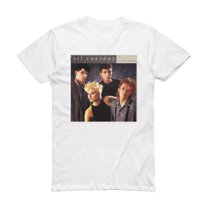 Til Tuesday Voices Carry 1 Album Cover T-Shirt White