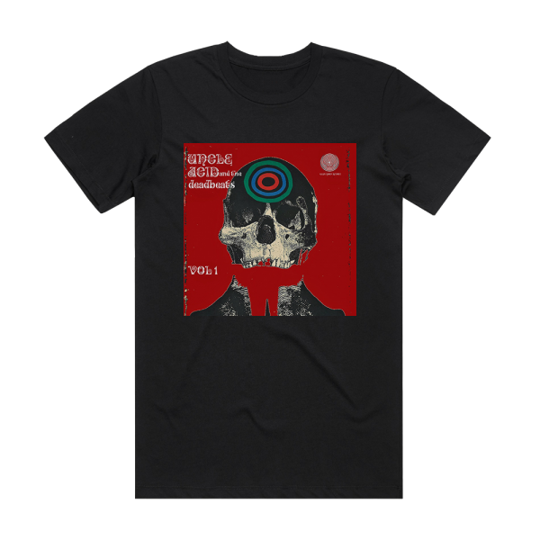 Uncle Acid and The Deadbeats Vol 1 Album Cover T-Shirt Black