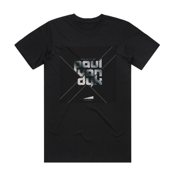 Paul van Dyk Volume  Best Of Album Cover T-Shirt Black