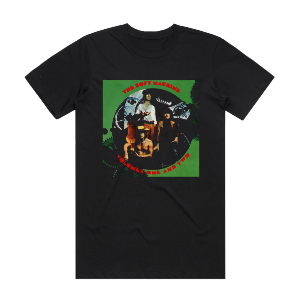 Soft Machine Volumes One Two Album Cover T-Shirt Black