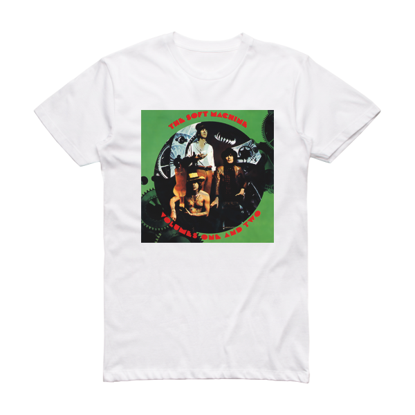 Soft Machine Volumes One Two Album Cover T-Shirt White