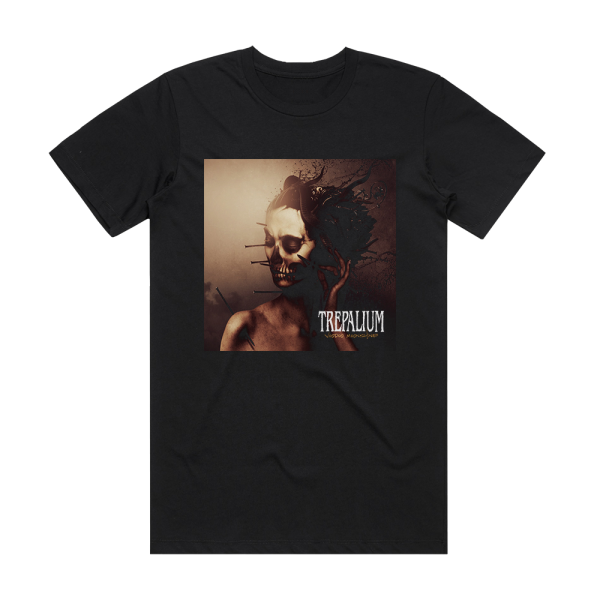 Trepalium Voodoo Moonshine Album Cover T-Shirt Black