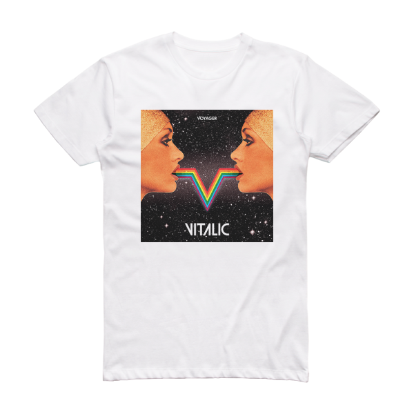 Vitalic Voyager Album Cover T-Shirt White