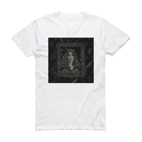 War From a Harlots Mouth Voyeur Album Cover T-Shirt White