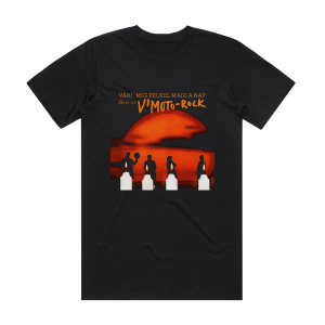 V Moto-Rock Vrj Mg Felkel Majd A Nap Best Of Album Cover T-Shirt Black