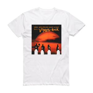 V Moto-Rock Vrj Mg Felkel Majd A Nap Best Of Album Cover T-Shirt White