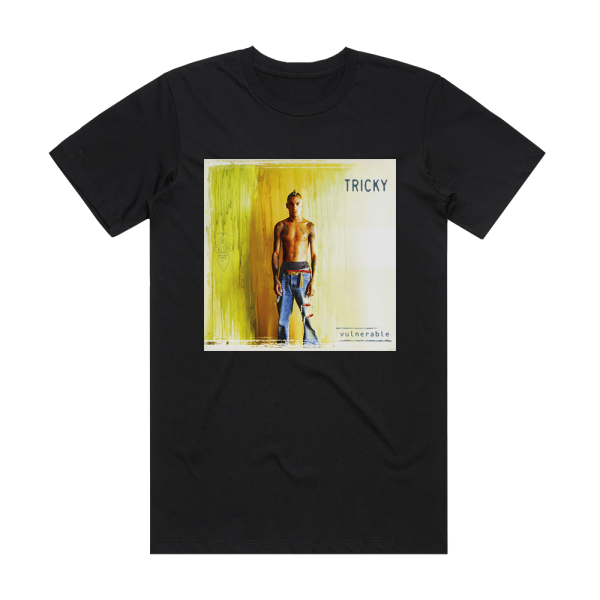 Tricky Vulnerable Album Cover T-Shirt Black