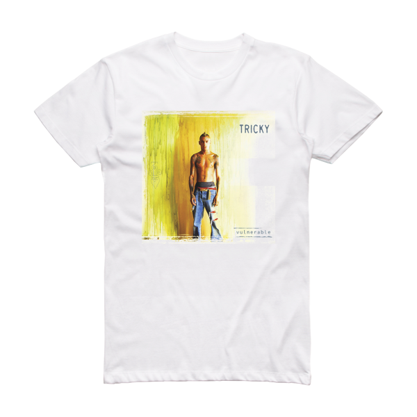 Tricky Vulnerable Album Cover T-Shirt White