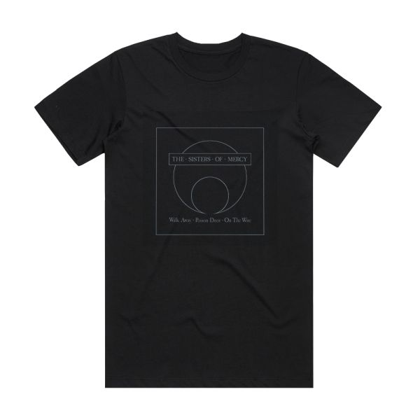 The Sisters of Mercy Walk Away Album Cover T-Shirt Black