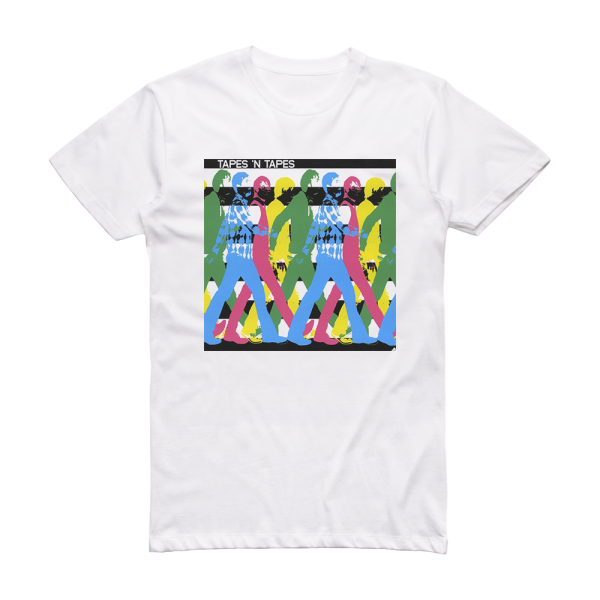 Tapes n Tapes Walk It Off Album Cover T-Shirt White