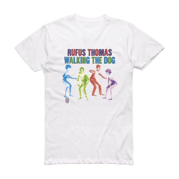 Rufus Thomas Walking The Dog Album Cover T-Shirt White