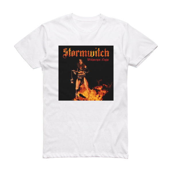 Stormwitch Walpurgis Night Album Cover T-Shirt White