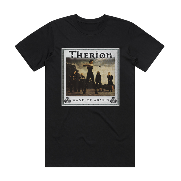 Therion Wand Of Abaris Album Cover T-Shirt Black