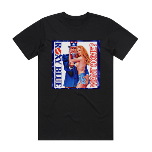 Roxy Blue Want Some Album Cover T-Shirt Black