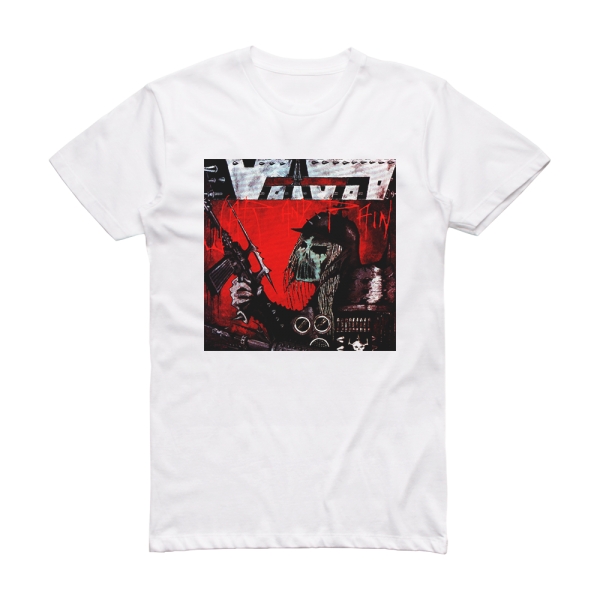 Voivod War And Pain Album Cover T-Shirt White – ALBUM COVER T-SHIRTS