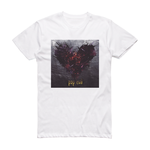 Pop Evil War Of Angels Album Cover T-Shirt White