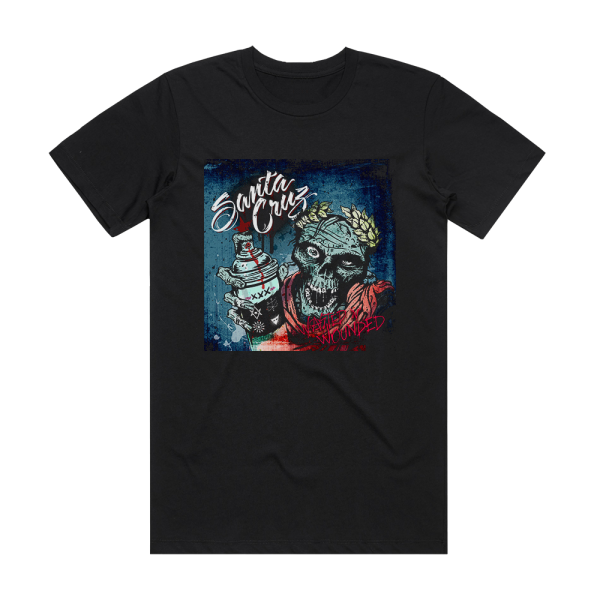 Santa Cruz Wasted N Wounded Album Cover T-Shirt Black