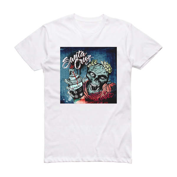 Santa Cruz Wasted N Wounded Album Cover T-Shirt White