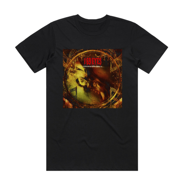 The 69 Eyes Wasting The Dawn Album Cover T-Shirt Black