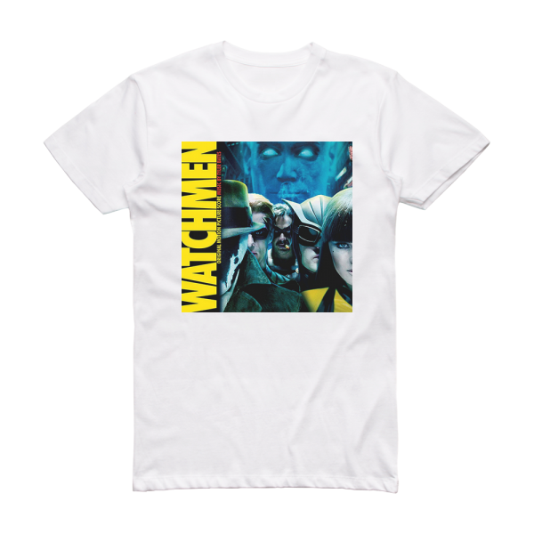 Tyler Bates Watchmen Original Motion Picture Score Album Cover T-Shirt White