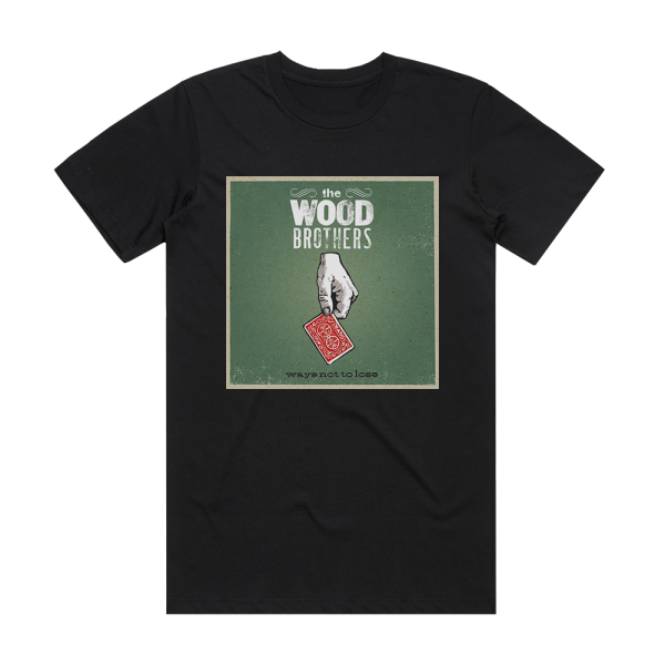 The Wood Brothers Ways Not To Lose Album Cover T-Shirt Black