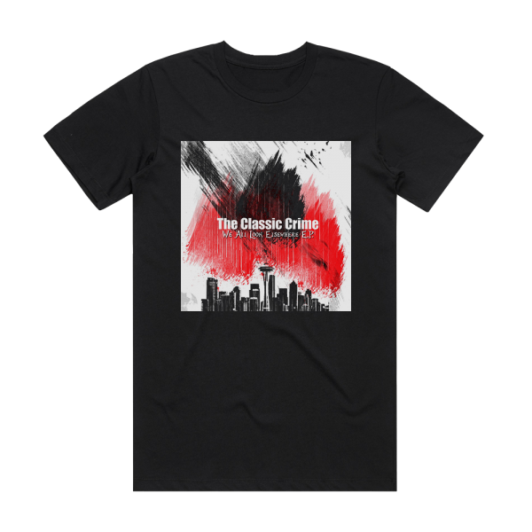 The Classic Crime We All Look Elsewhere Album Cover T-Shirt Black